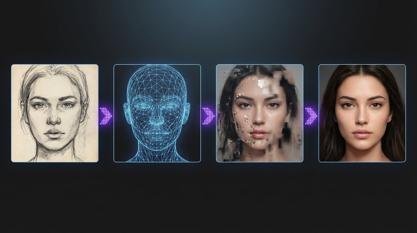نظرة عامة على عملية إنشاء مؤثر AI