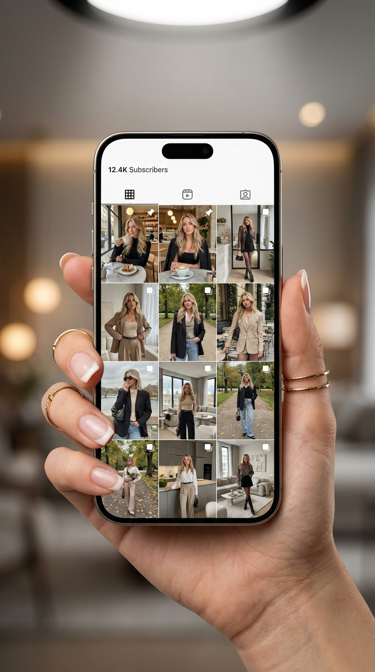 MakeInfluencer.ai 도구와 기능을 보여주는 AI 인플루언서 플랫폼 쇼케이스